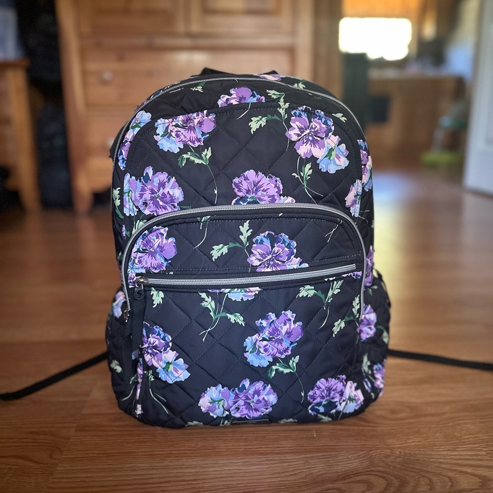 Floral Vera Bradley Backpack